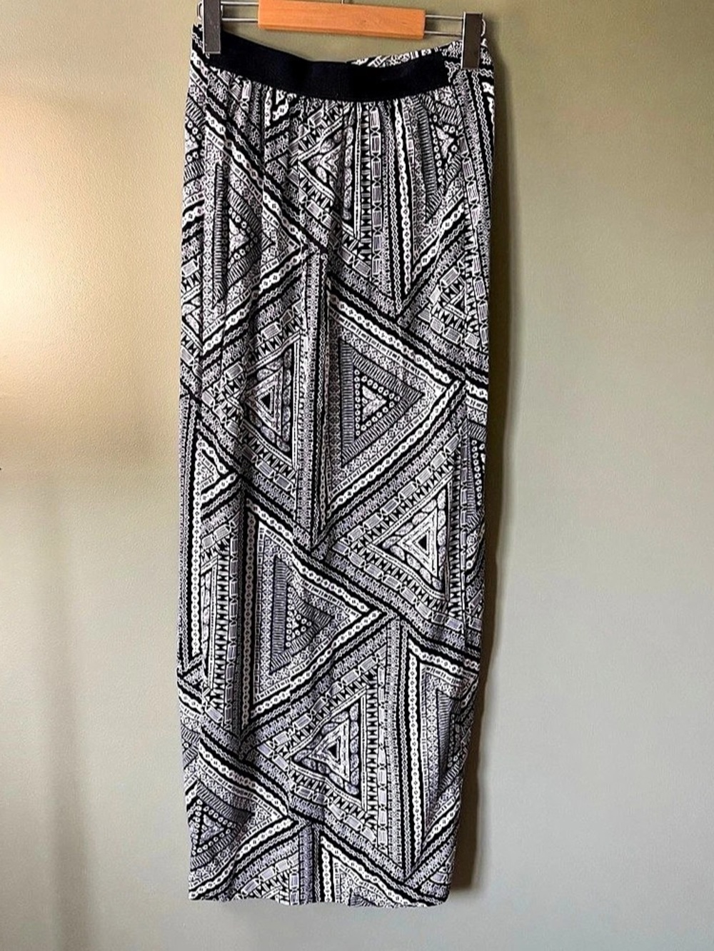 Garage Women's Geometric Aztec Maxi Skirt Size S/P